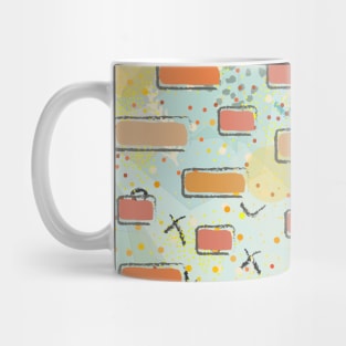 Rectangle Pattern Mug